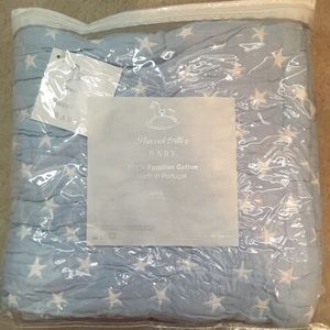 Peacock alley baby blanket